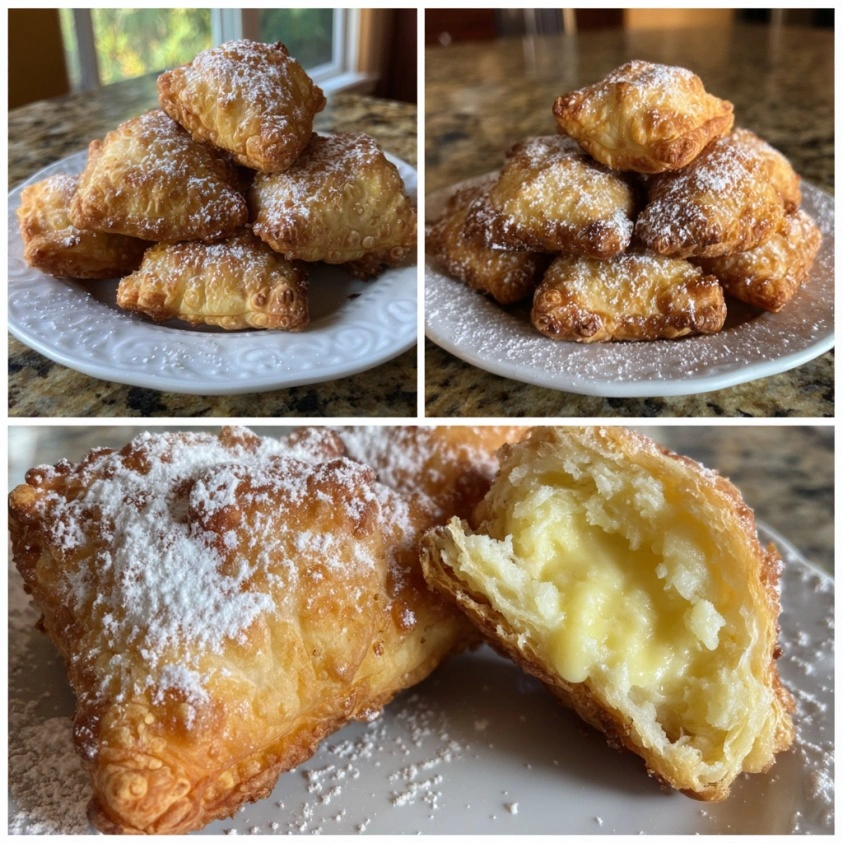Air-Fryer Limoncello Ricotta Turnover Bites