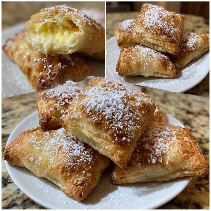 Air-Fryer Limoncello Ricotta Turnover Bites