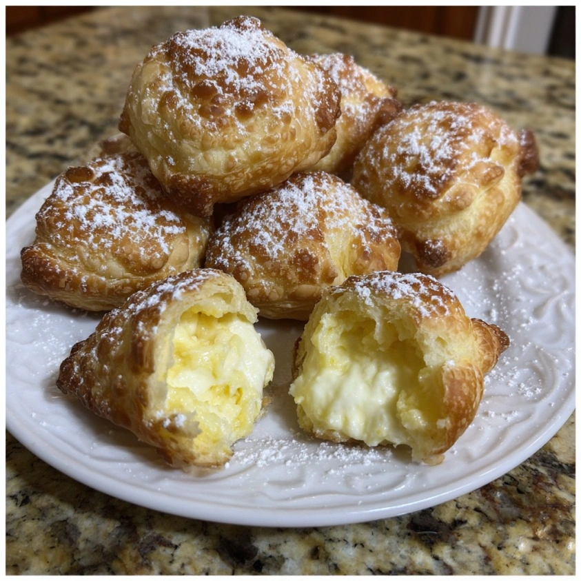 Air-Fryer Limoncello Ricotta Turnover Bites