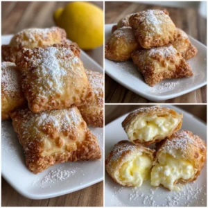 Air-Fryer Limoncello Ricotta Turnover Bites