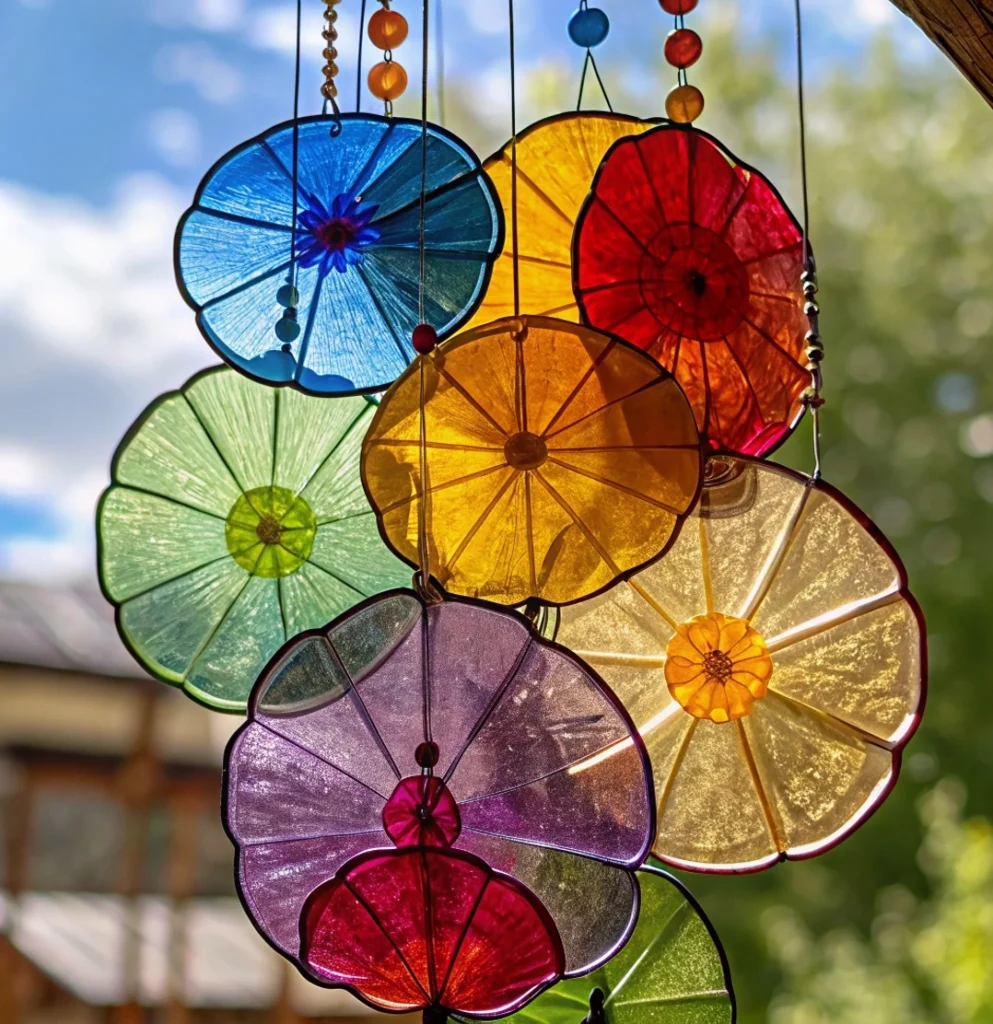 Bioplastic suncatchers
