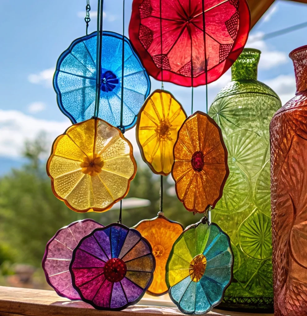 Bioplastic suncatchers