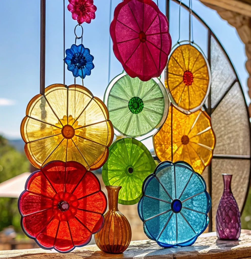 Bioplastic suncatchers