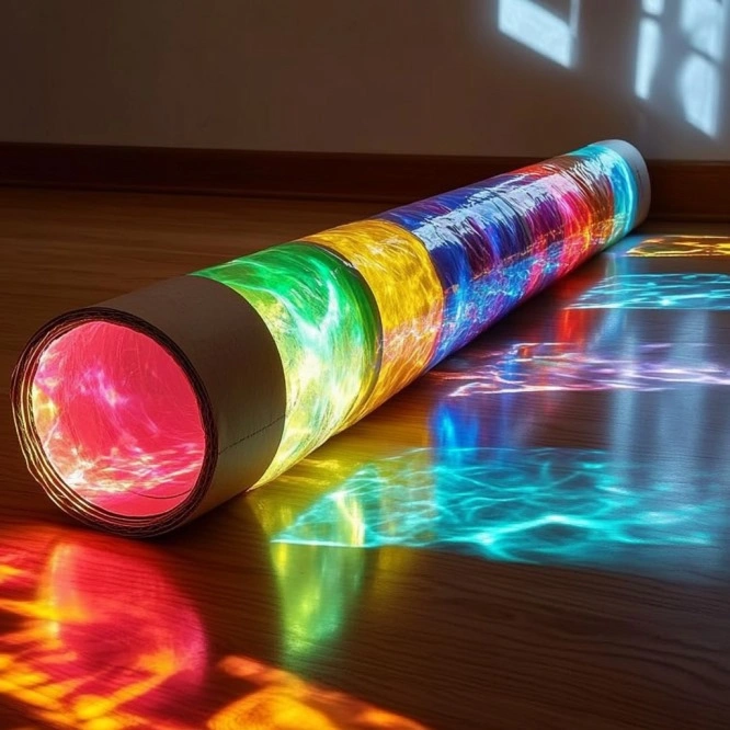 DIY Rainbow Light Show