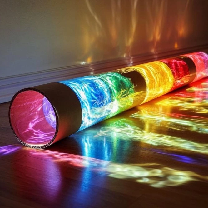 DIY Rainbow Light Show