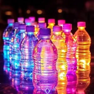 DIY glow-in-the-dark bowling