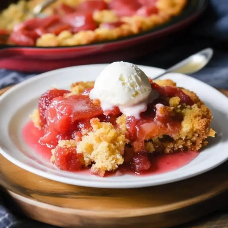 Rhubarb Dump Cake: A Sweet & Simple Springtime Treat