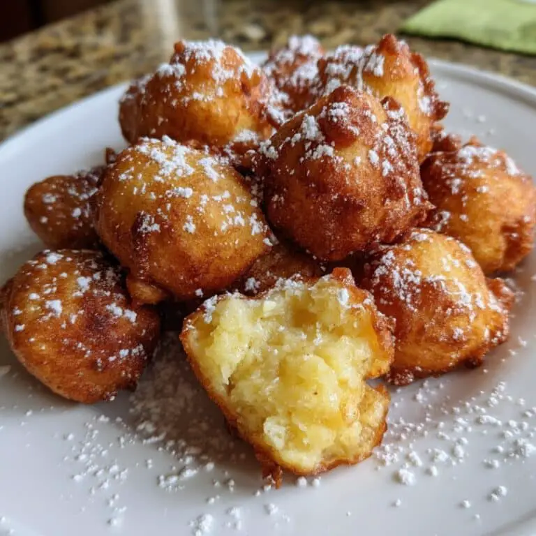 Effortless Limoncello Ricotta Fritter Bites 🍋☀️