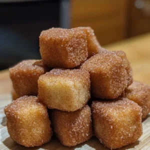 Cinnamon Sugar Sourdough Churro Bites Recipe