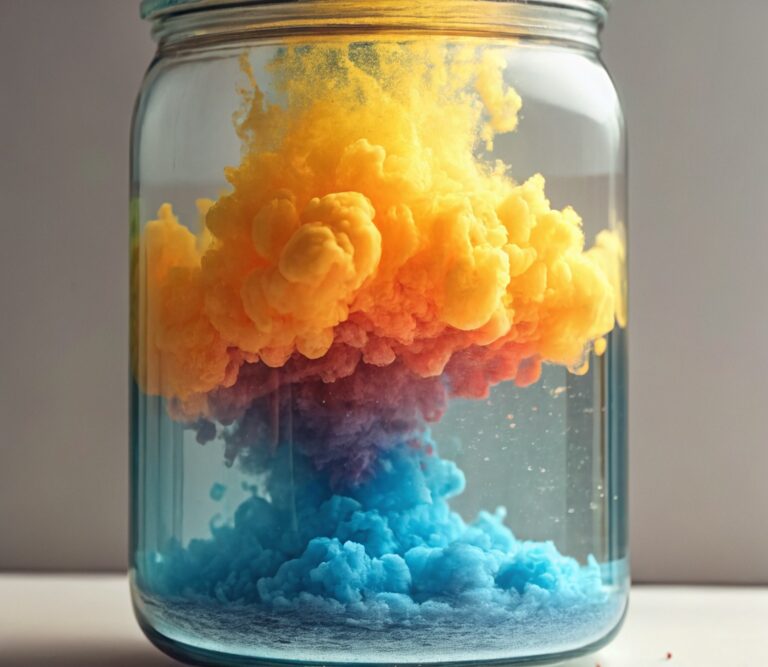 How to Make Your Colorful Rain Cloud in a Jar 🌈