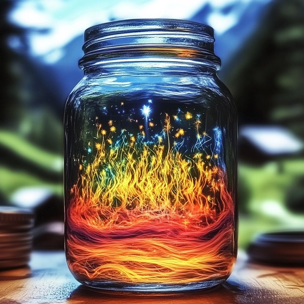 Fireworks in a Jar Experiment