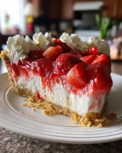 Strawberry Cool Whip Pie