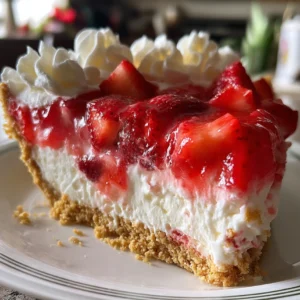 Strawberry Cool Whip Pie