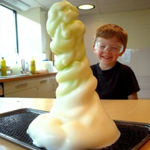 Elephant Toothpaste Science Experiment