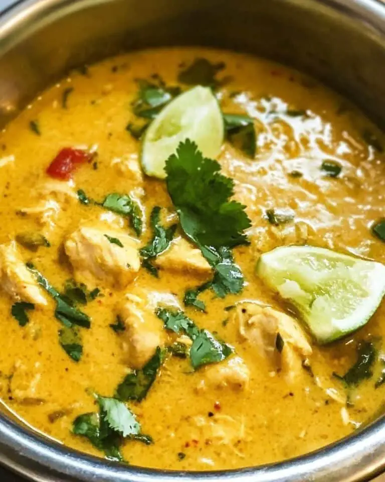 Zesty Coconut Lime Chicken Curry (Slow Cooker Recipe) – A Bright & Creamy Comfort Dish