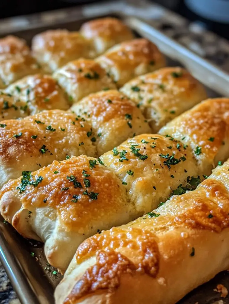 Crispy, golden edges. A cheesy, garlicky center. And a brilliant way to use that leftover sourdough discard!