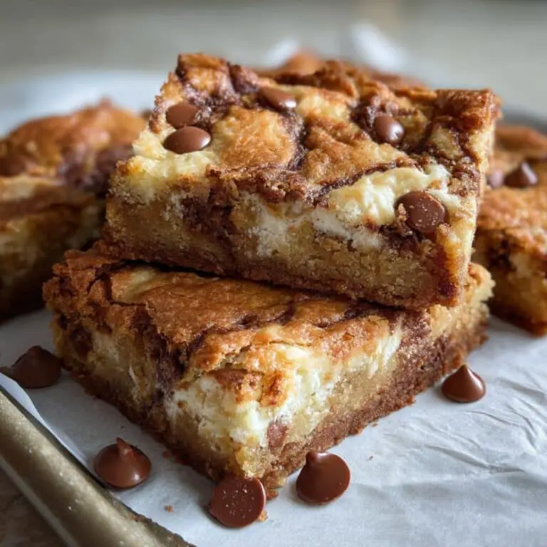 One-Bowl Espresso Ricotta Swirl Blondies