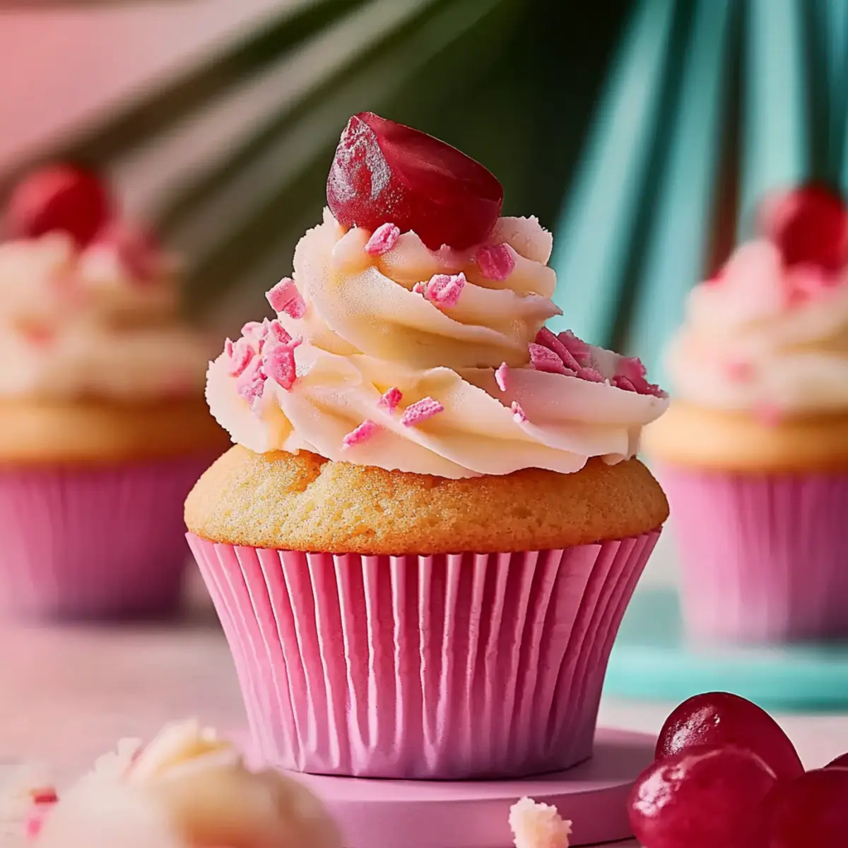 Bahama Mama Cupcakes