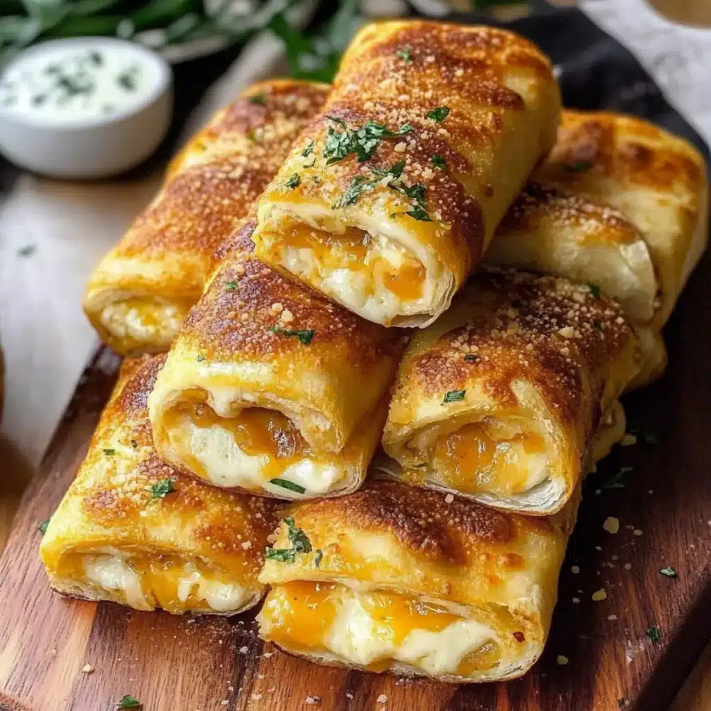 Cheesy Garlic Butter Rollups