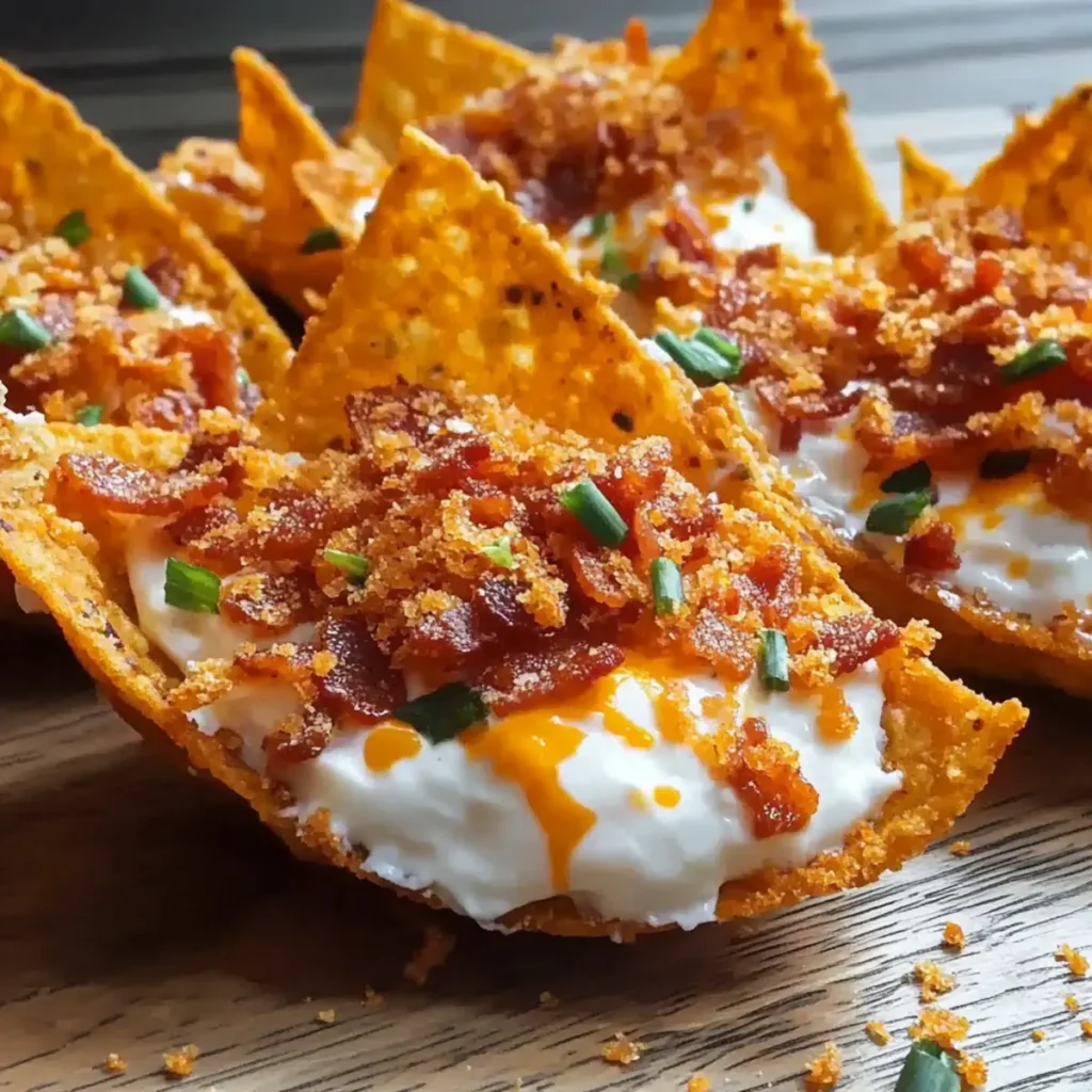 Cream Cheese Bacon Stuffed Doritos
