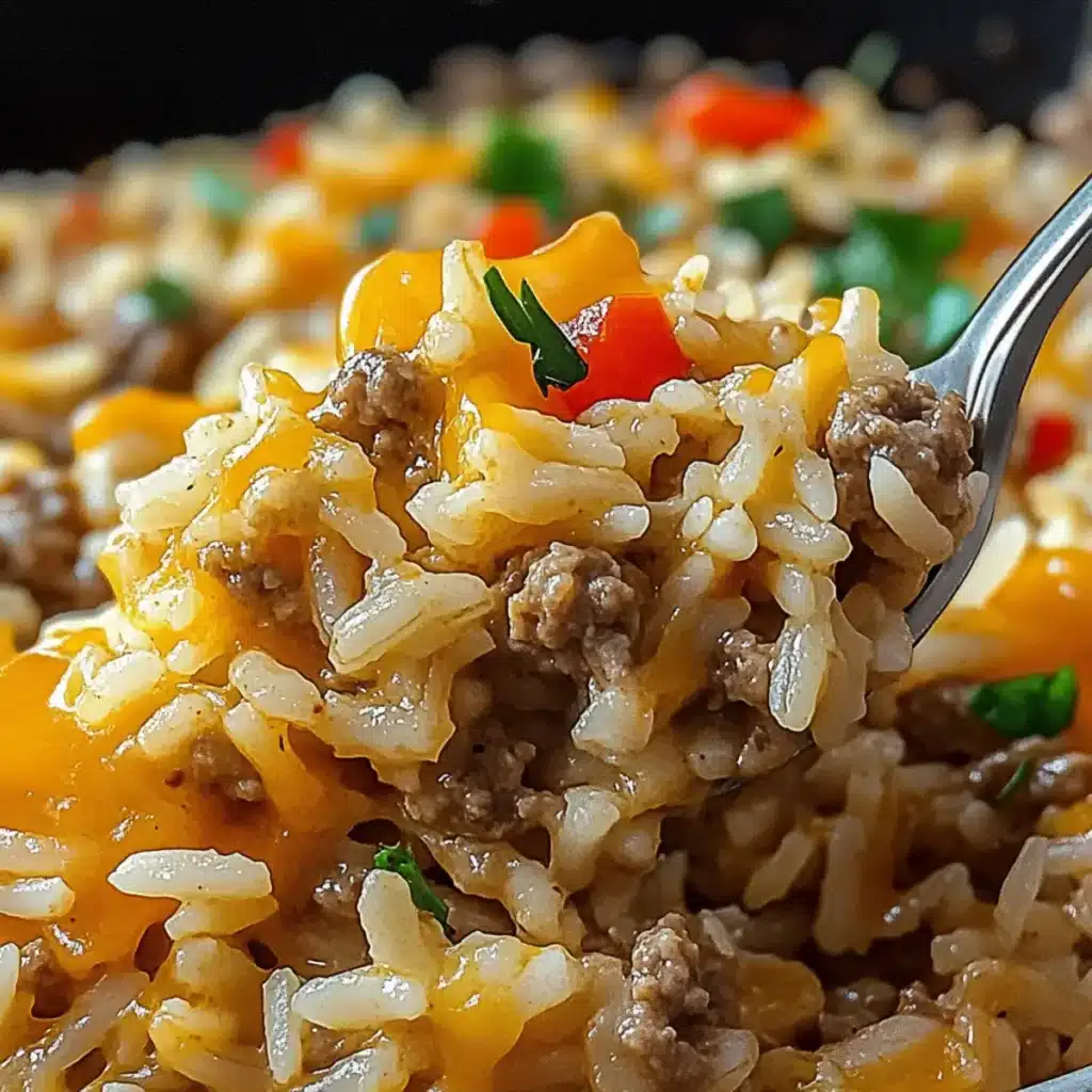 Easy Hamburger Rice Casserole