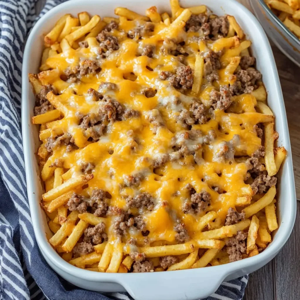 French Fry Casserole Bake