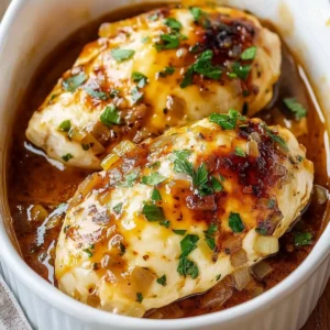 French Onion Chicken Breast