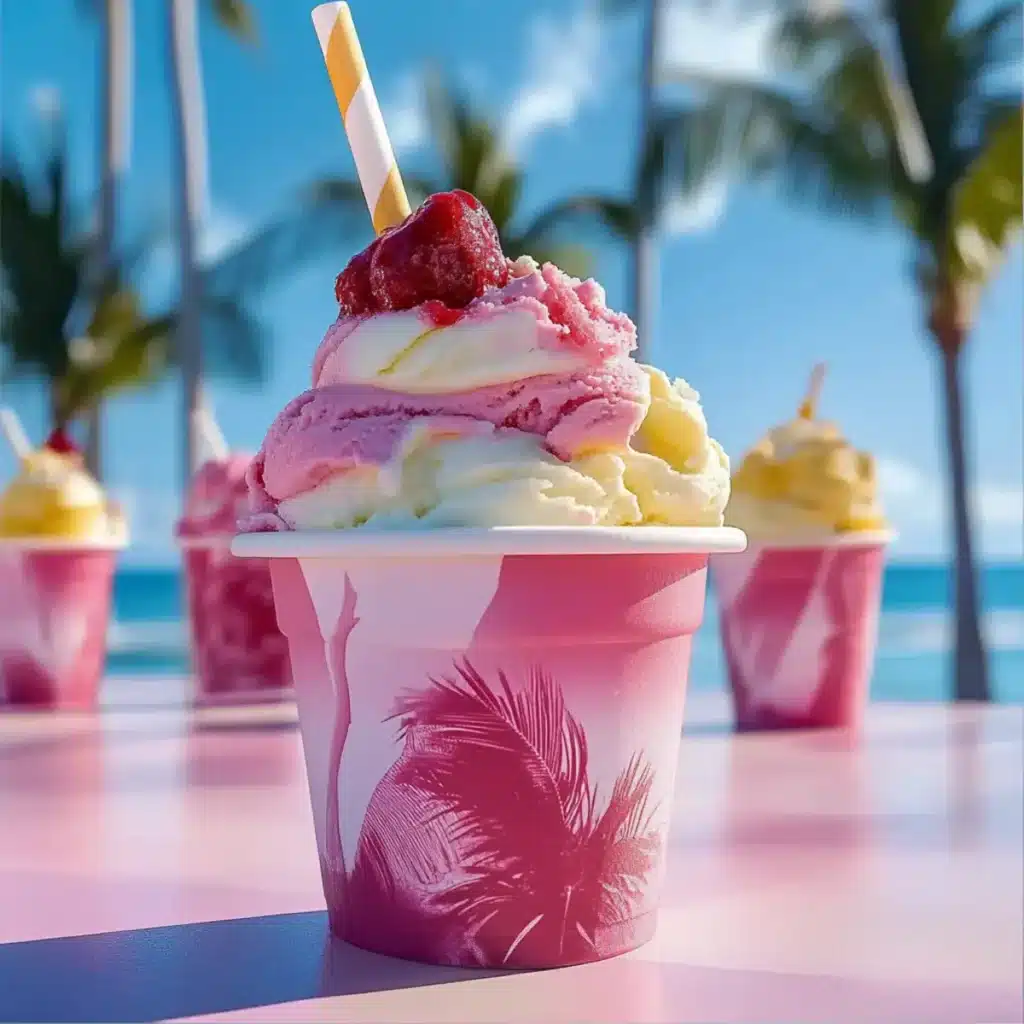 Miami Vice Ice Cream