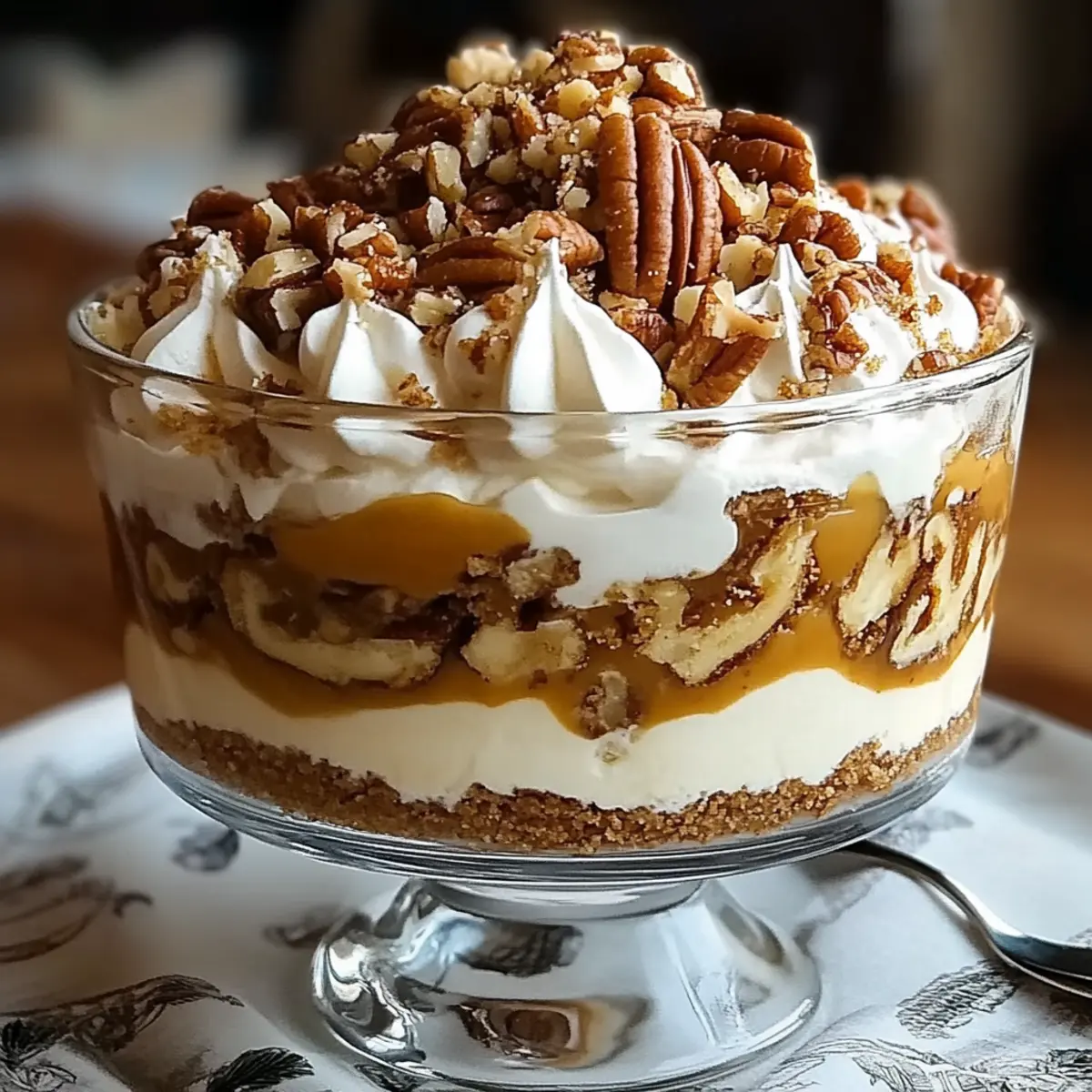 Pecan Pie Cheesecake Trifle