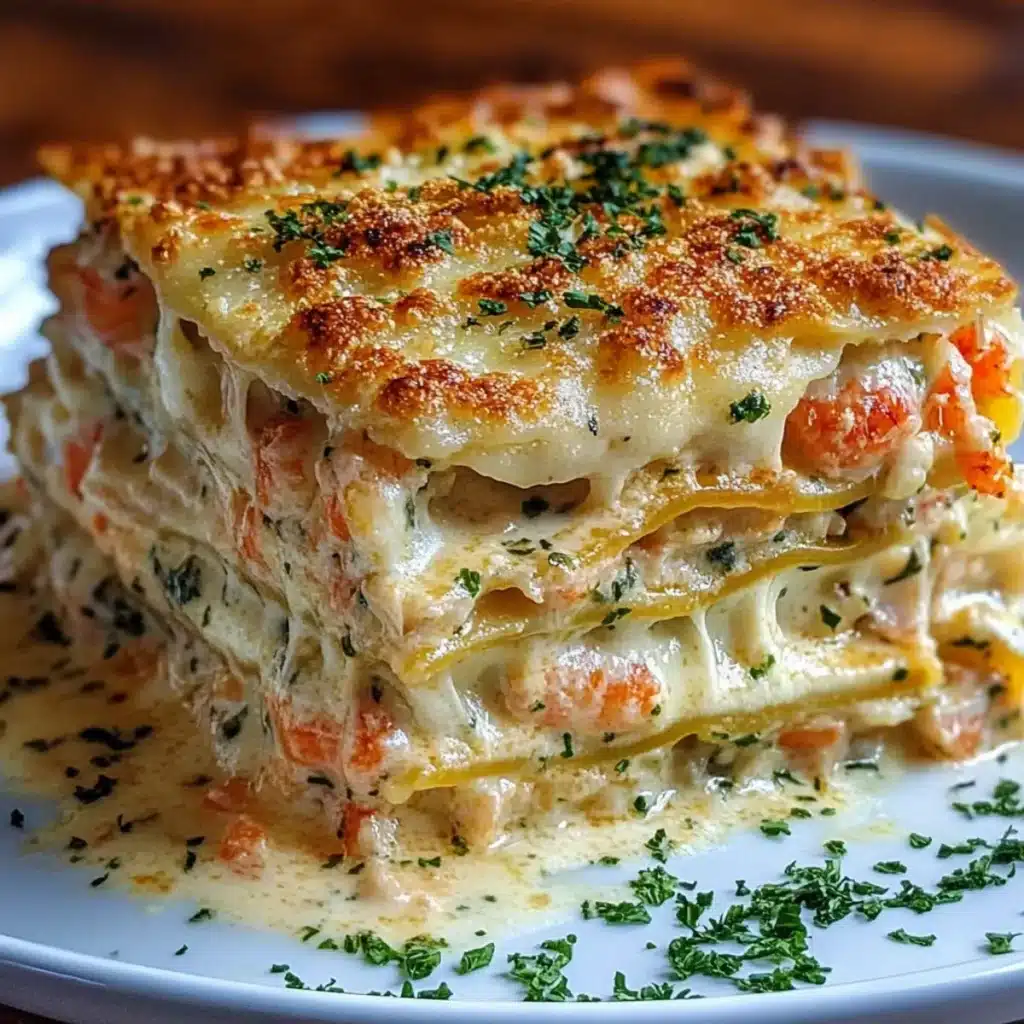 Seafood Lasagna Shrimp Crab