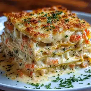 Seafood Lasagna Shrimp Crab