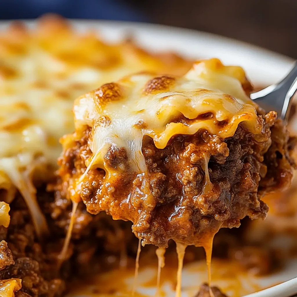 Sloppy Joe Casserole with Manwich
