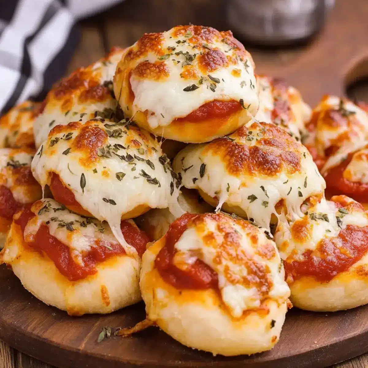 Stuffed Crust Pizza Bites