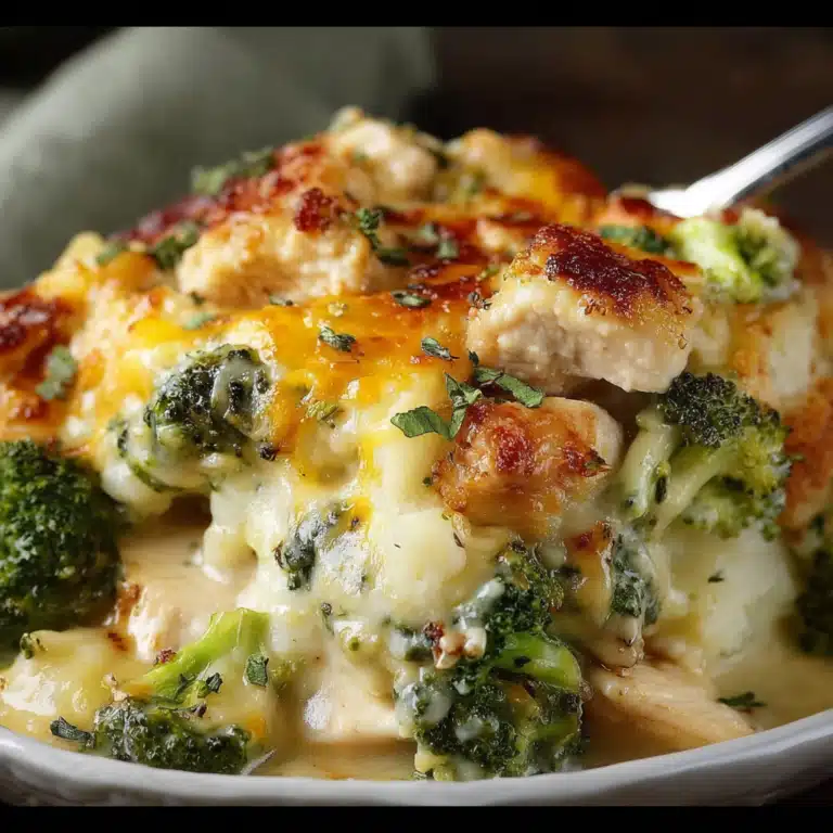 Cheesy Baked Potato, Chicken & Broccoli Casserole