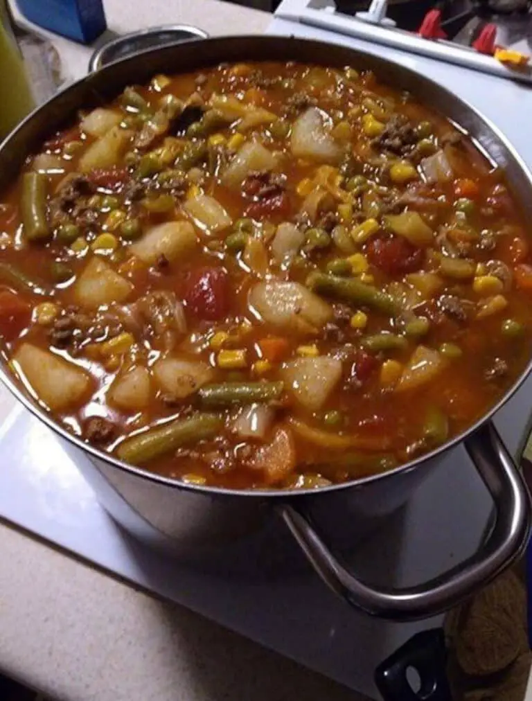 Ultimate Easy Vegetable Beef Soup Recipe (Hearty One-Pot Comfort)