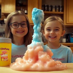 Elephant Toothpaste Experiment – A Bubbling, Foaming Science Spectacle ...