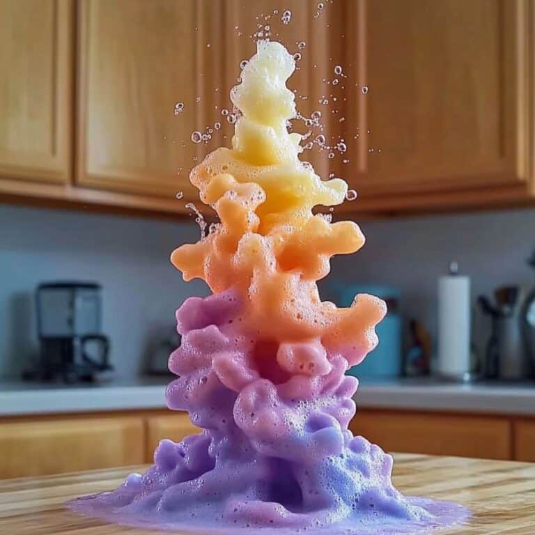 Soap-Foam Explosion Volcano: A Fun & Colorful Science Activity for Kids