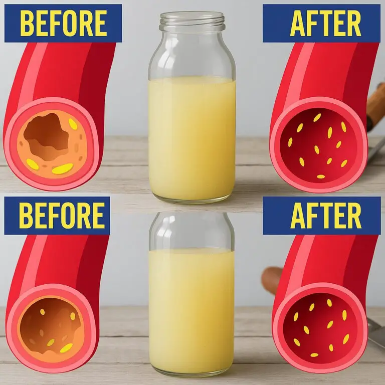 A Glass of This Juice Every Day May Support Heart Health Naturally — Garlic, Lemon & Apple Cider Vinegar