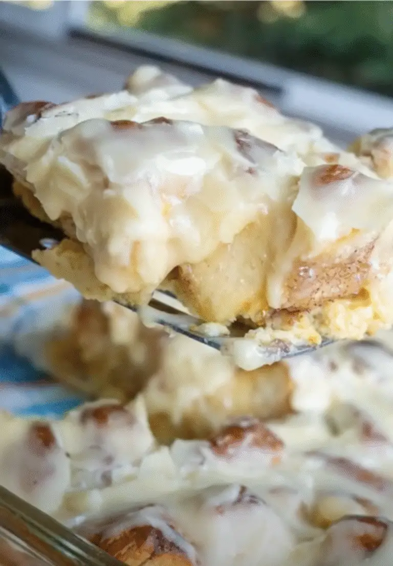 🍊✨ Overnight Orange Roll Casserole – A Citrus-Lover’s Dream Breakfast!