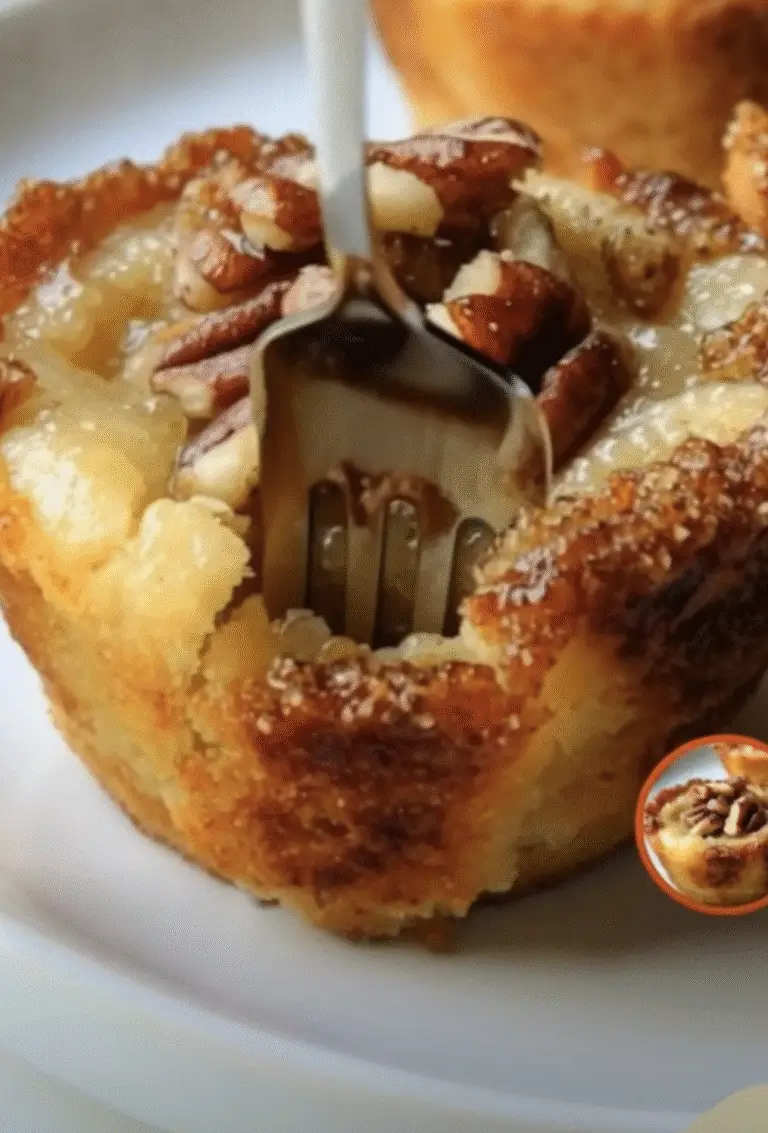 Gooey Pecan Cookie Cups – Irresistibly Soft, Sweet & Nutty