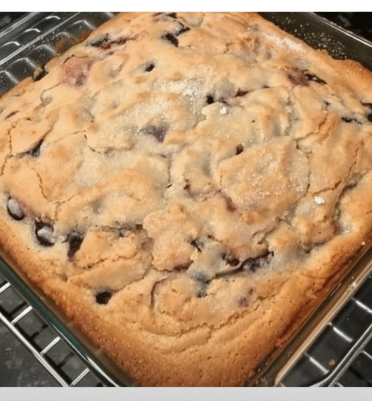 Buttermilk Blueberry Breakfast Bake (Tender, Fluffy & Bursting With Berries!)