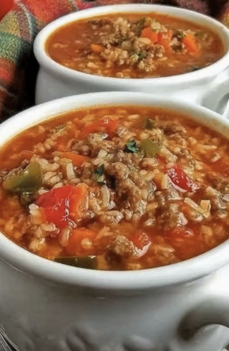 Simple Stuffed Pepper Soup Easy Recipe & Benefits