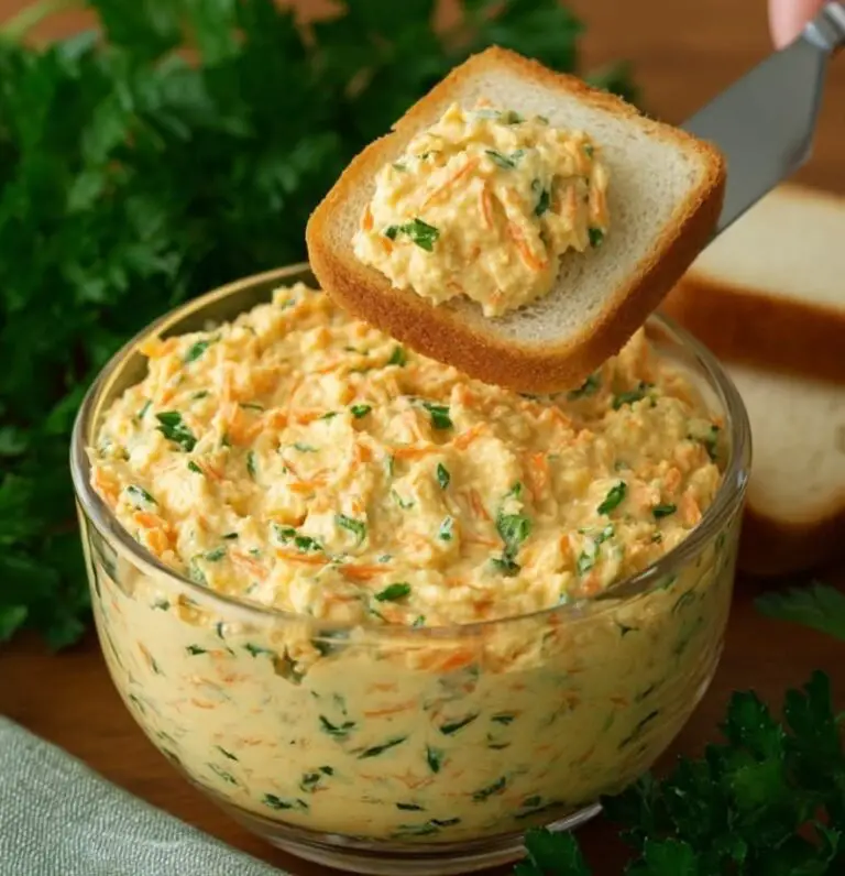 Creamy Chicken & Carrot Spread – Smooth, Flavorful & Versatile
