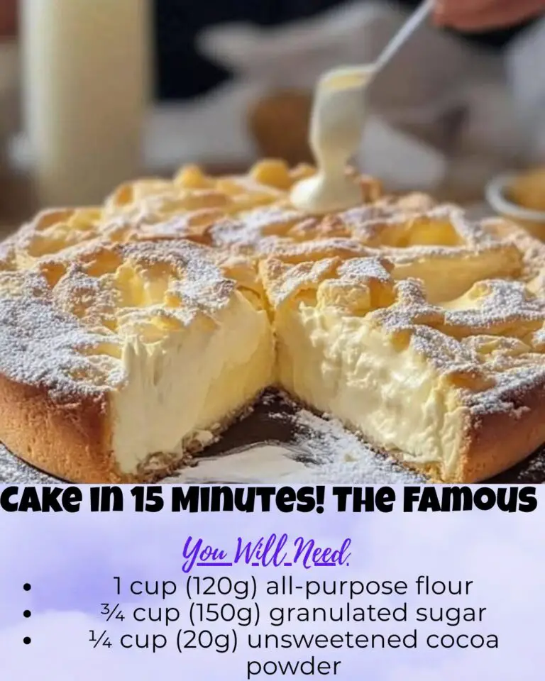 Cake in 15 Minutes! The Famous I Need Cake Now Cake