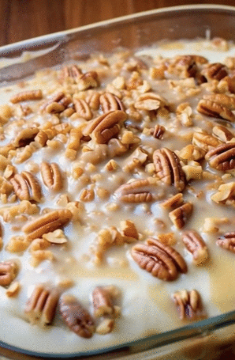 Pecan Praline Cake That’s Rich, Moist, and Full of Southern Comfort