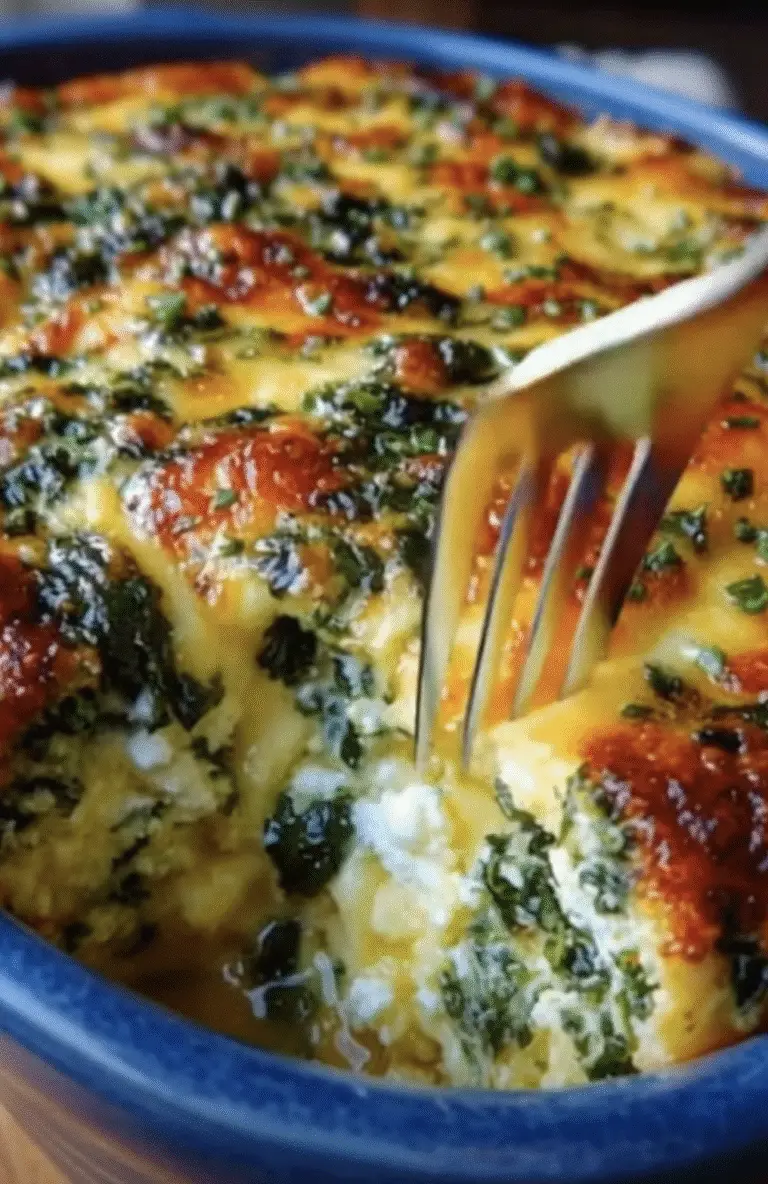 Oven-Baked Spinach and Feta Breakfast Casserole for Easy, Healthy Mornings