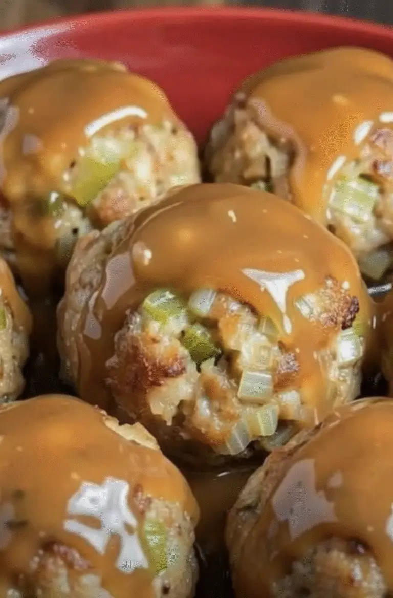 Leftover Turkey Stuffing Balls That Are Crispy, Savory, and Perfectly Reimagined