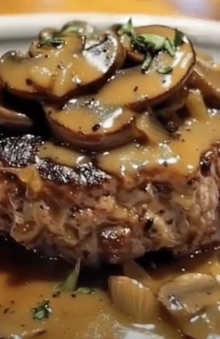 Weeknight Salisbury Steak That’s Juicy, Cozy, and Full of Flavor