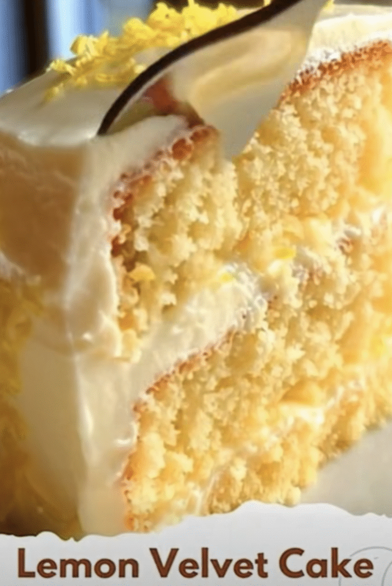 Lemon Cream Cheese Cake That’s Bright, Tangy, and Perfectly Balanced
