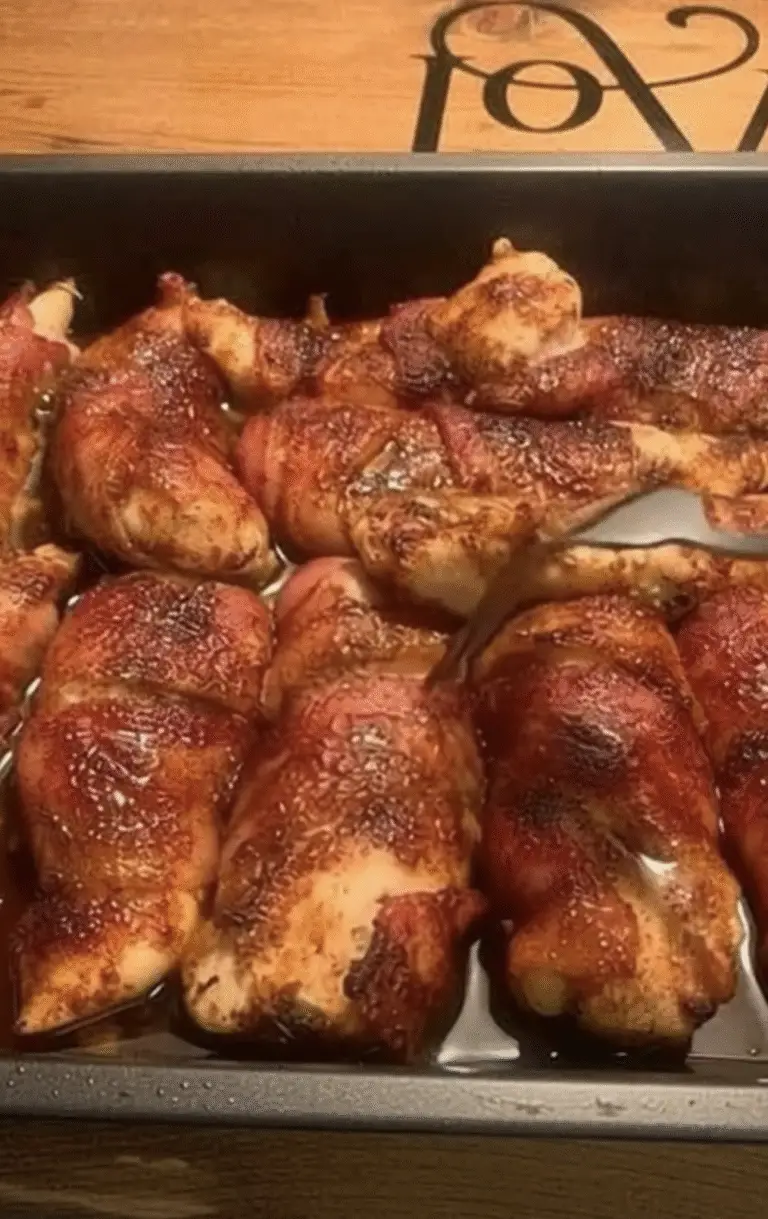 Bacon-Wrapped Chicken Strips That Deliver Sweet Heat and Juicy Flavor